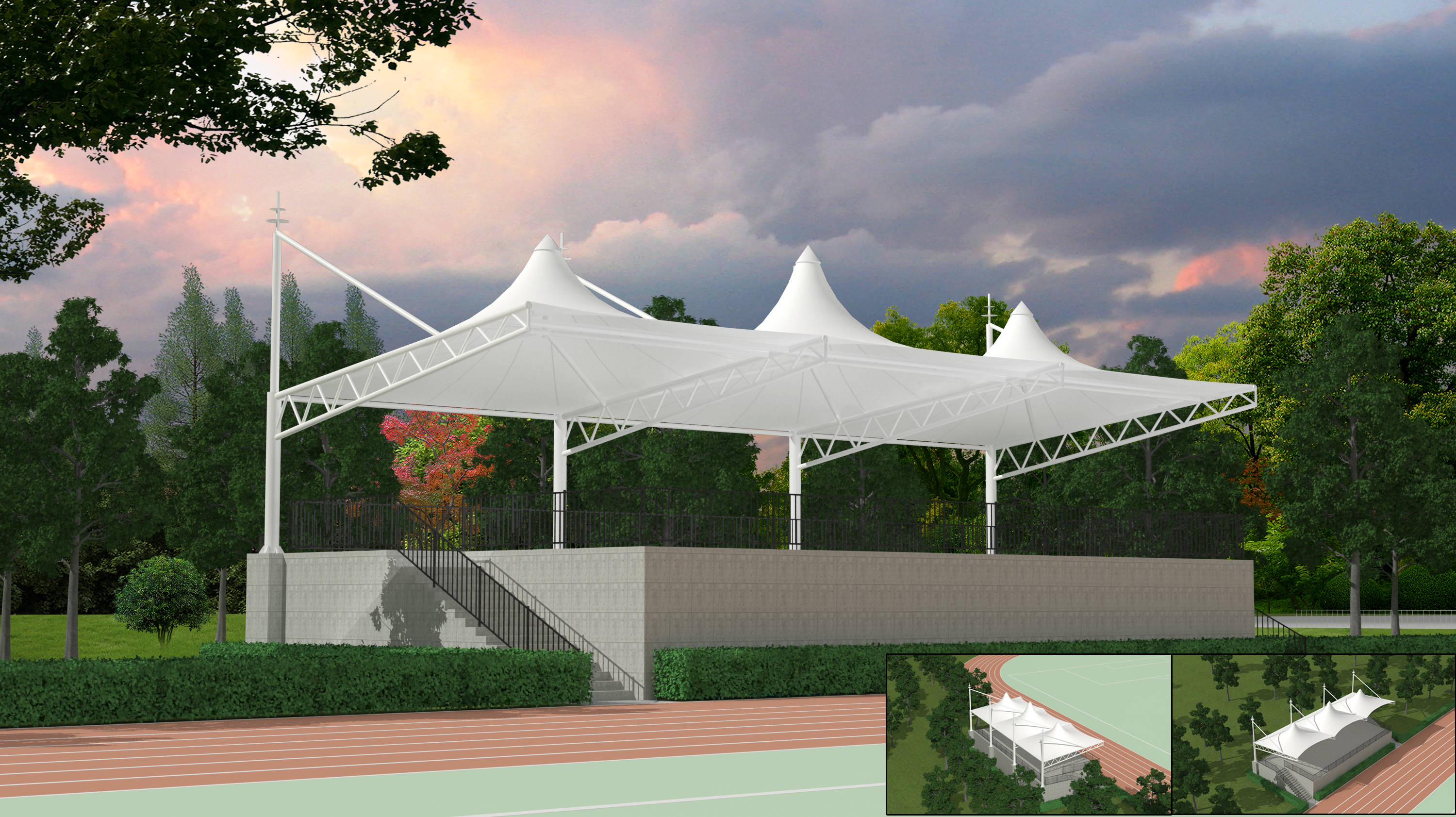 响应绿色环保:比赛场馆采用可持续材料 响应绿色环保:比赛场馆采用可持续材料